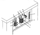 ICP CAB120SNLA electrical control replacement parts diagram