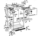 Kenmore 3639642813 cabinet parts diagram
