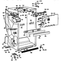 Kenmore 3639742883 cabinet parts diagram
