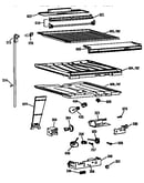 Compartment separator parts