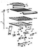 Compartment separator parts