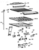 Compartment separator parts