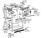 Kenmore 3639732755 cabinet parts diagram