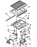 Compartment separator parts