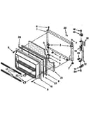 Freezer door parts