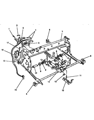 Carrier molding, rails and frames