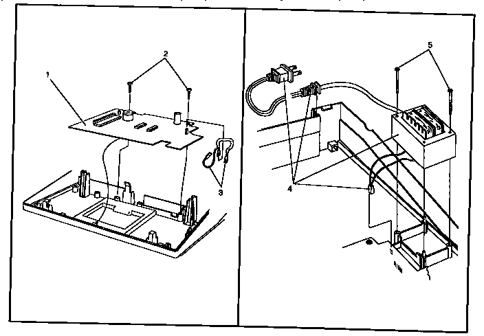 CONTROL PC BOARD / TRANSFORMER