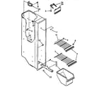 Kenmore 1069530682 freezer liner parts diagram