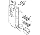 Kenmore 1069530612 freezer liner parts diagram