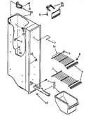 Freezer liner parts