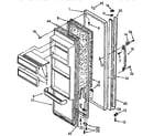 Kenmore 1069530682 refrigerator door parts diagram