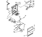 Kenmore 1069530682 dispenser front parts diagram