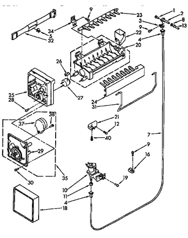 Icemaker parts