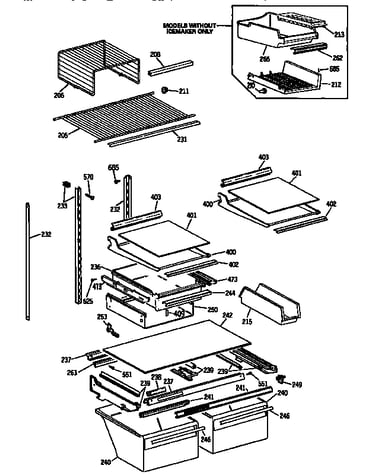 Shelf parts