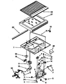 Compartment separator parts