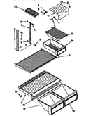 Shelf parts