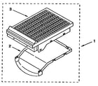 Kenmore 36396593400 dry rack parts diagram