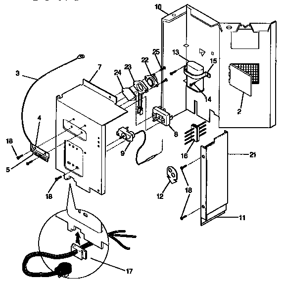 Control panel parts