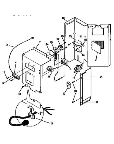 Control panel parts