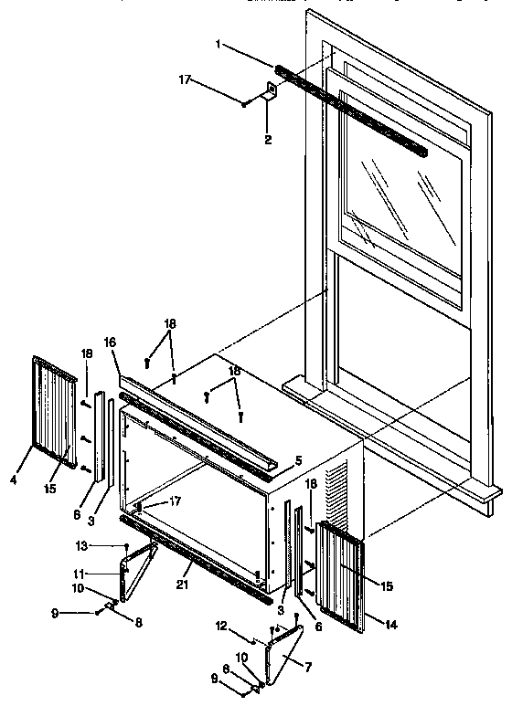 Window mounting kit