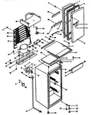 Refrigerator cabinet parts