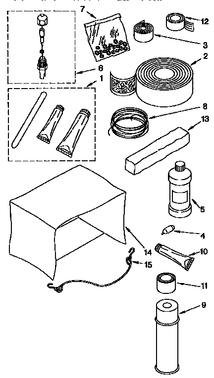 Optional parts (not included)