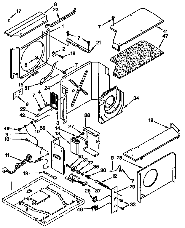 Airflow and control parts