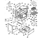 Kenmore 3639344190 body section diagram