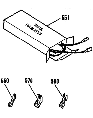 Wire harness and components