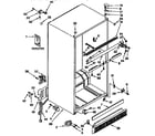 Kenmore 1069638862 cabinet parts diagram