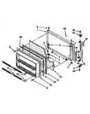Freezer door parts