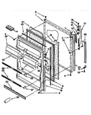 Refrigerator door parts