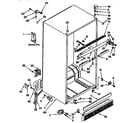 Kenmore 1069638682 cabinet parts diagram