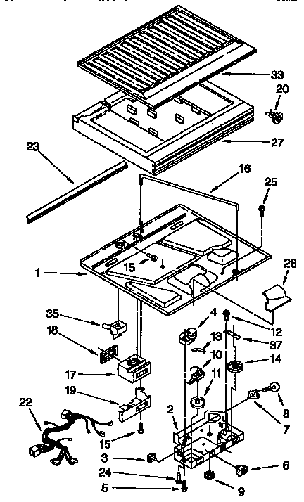 COMPARTMENT SEPARATOR PARTS