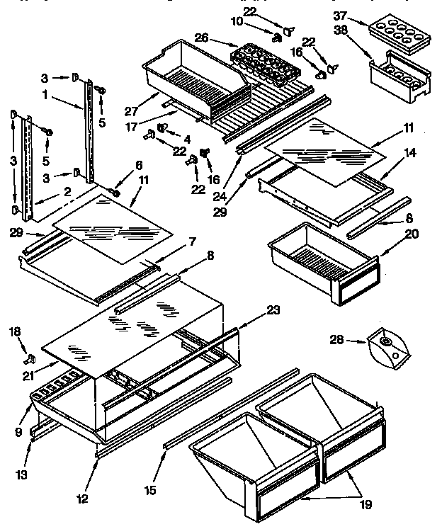 SHELF PARTS