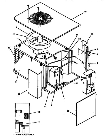 Cooling condenser