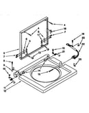 Washer top and lid parts