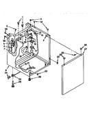 Washer cabinet parts