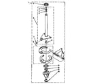 Kenmore 11098573800 brake and drive tube parts diagram