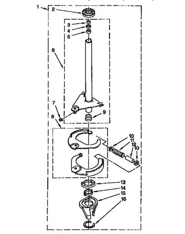 Brake and drive tube parts