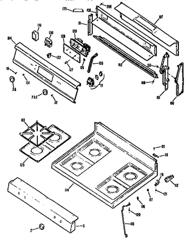 Main top section
