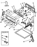 Top and console parts