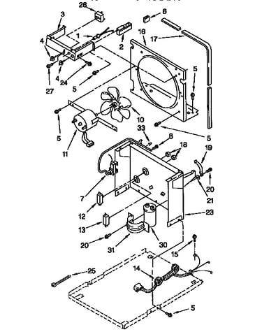 Frame and control parts