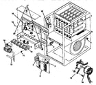 ICP NTC5075BHB2 functional replacement parts diagram