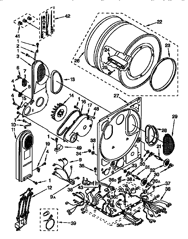 DRYER BULKHEAD PARTS