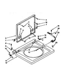 Washer top and lid parts