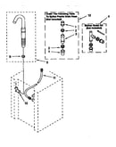 Washer water system parts