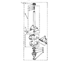 Kenmore 11098575800 brake and drive tube parts diagram