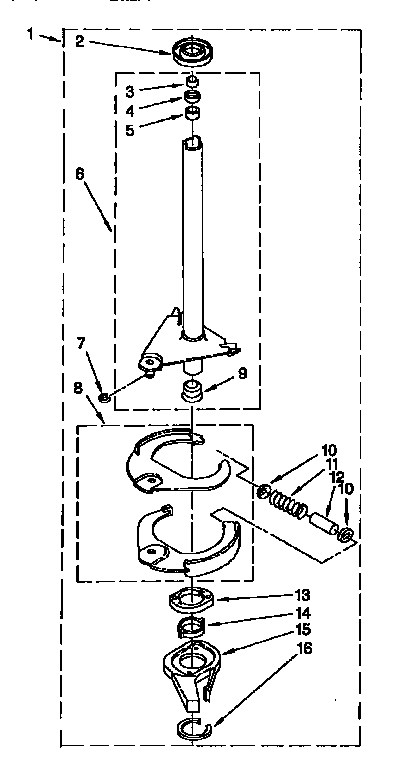 Brake and drive tube parts