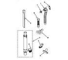 Kenmore 1163471290 hose and attachment parts diagram